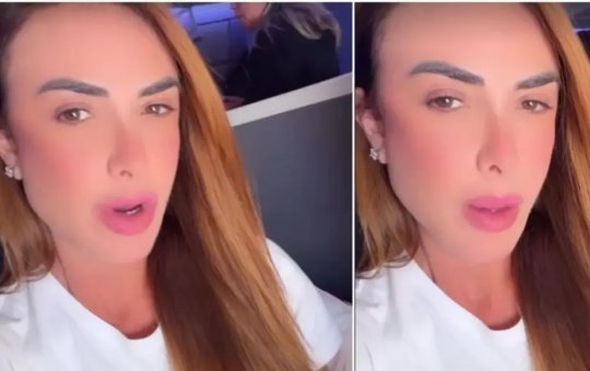 Nicole Bahls diz que teve voo desviado por conta de ataque à Venezuela