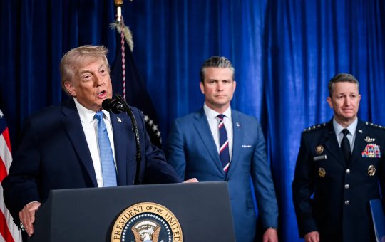 Trump afirma estar “no comando” da Venezuela mesmo após posse da vice de Maduro