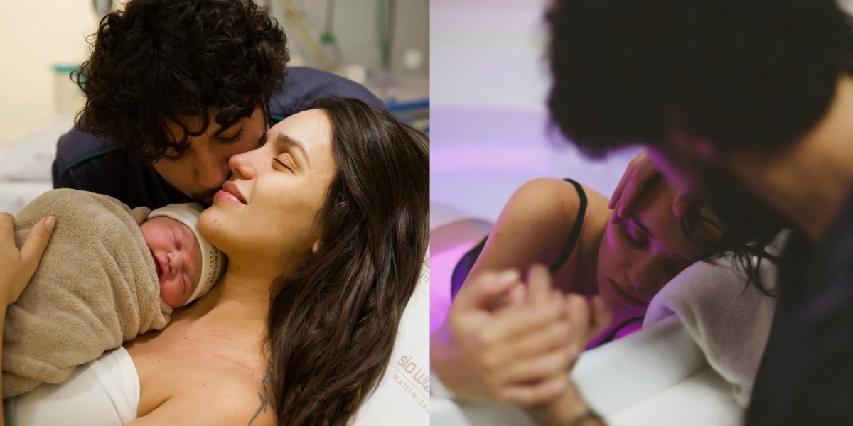 Nasce Zuza, primeira filha de Rafa Kalimann e do cantor Nattan