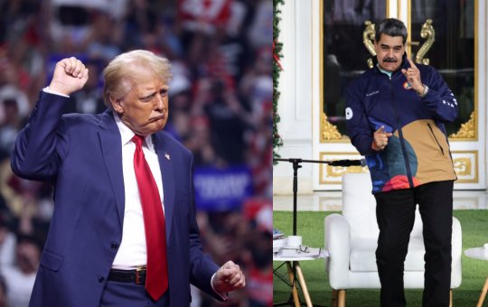 Trump fala sobre Maduro imitar sua forma de dançar e aponta que sua esposa não gosta do passo: "Ela detesta"