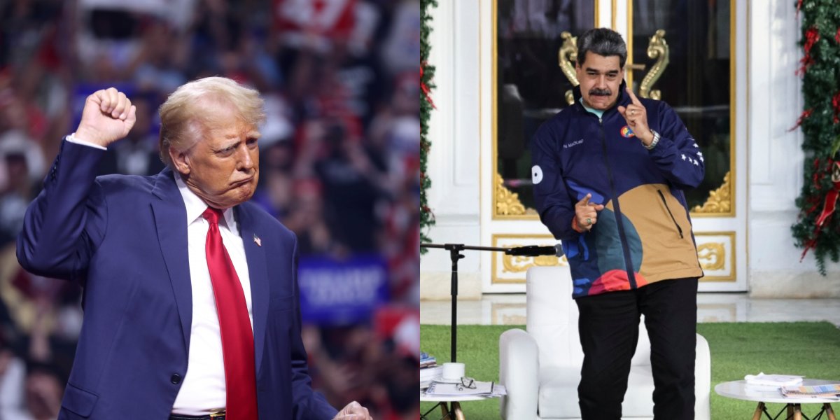 Trump fala sobre Maduro imitar sua forma de dançar e aponta que sua esposa não gosta do passo: "Ela detesta"