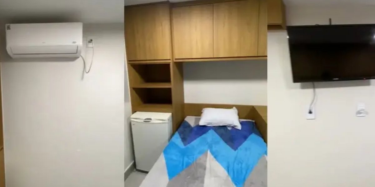 Imagens da cela em que Jair Bolsonaro está preso