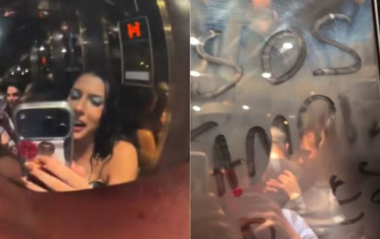 Perrengue chique: Ana Castela mostra que ficou presa no elevador do seu cruzeiro