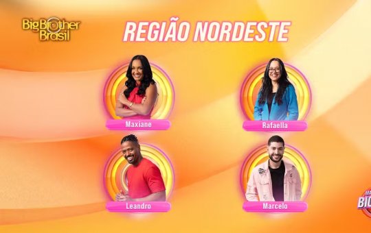 Participantes do nordeste entram na casa de vidro em Salvador 