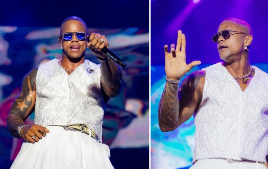 Com ingressos esgotados, Léo Santana leva Baile da Santinha até o dia amanhecer