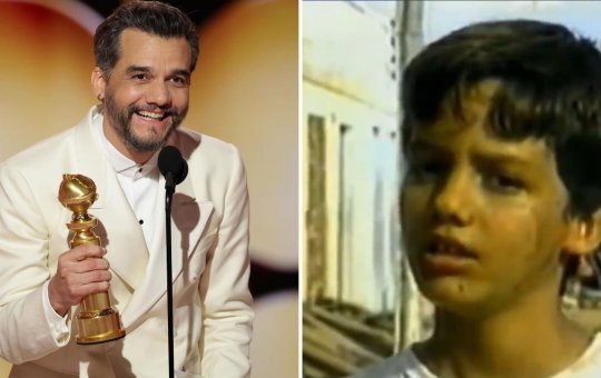 Internet resgata entrevista de Wagner Moura ainda criança em cidade no sertão da Bahia