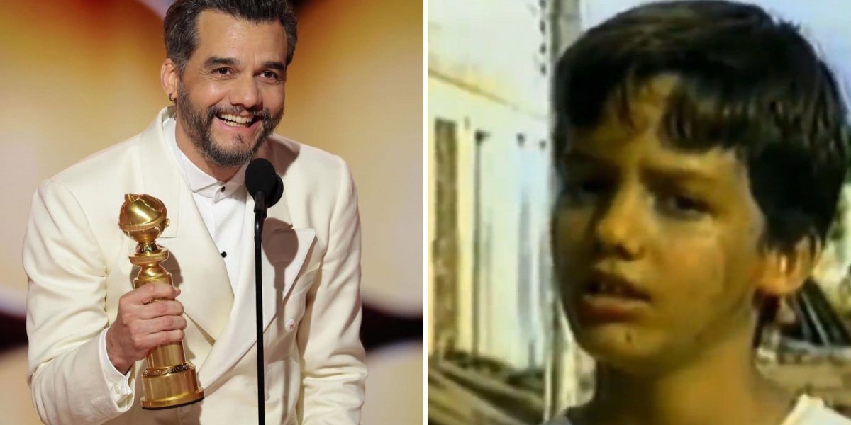 Internet resgata entrevista de Wagner Moura ainda criança em cidade no sertão da Bahia
