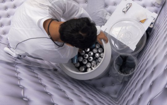 No quarto branco, Ricardinho abre todas as águas dos participantes e causa confusão