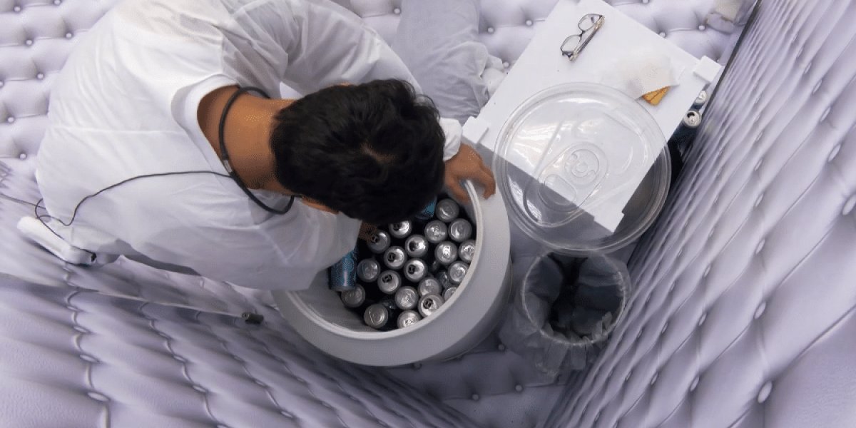 No quarto branco, Ricardinho abre todas as águas dos participantes e causa confusão