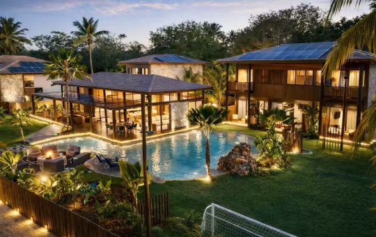 Mansão de Caio Castro em Morro de São Paulo custa até R$ 120 mil por cinco dias