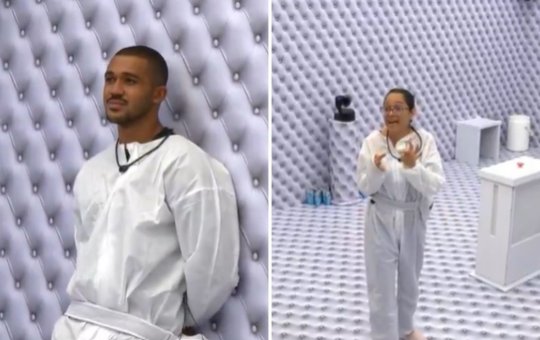 BBB 26: Brothers descobrem fezes na parede do banheiro do quarto branco e apontam culpado