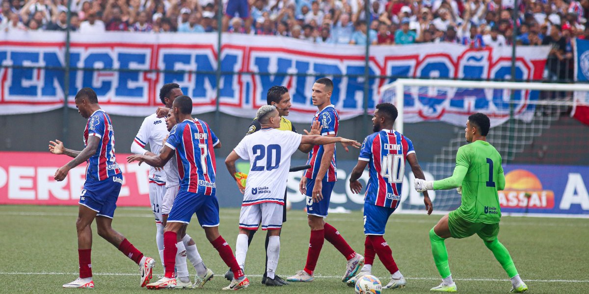 Bahia de Feira e Bahia se enfrentam no Campeonato Baiano; Saiba onde assistir e prováveis escalações