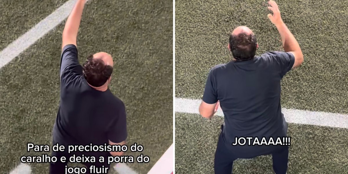 Rogério Ceni se irrita e dá bronca em jogador do Bahia: 'Para de preciosismo'