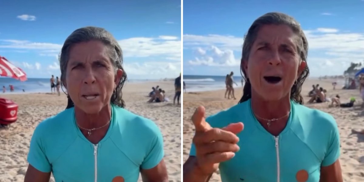 Bióloga questiona a falta de Salva Vidas em praia de Salvador