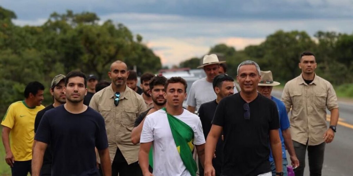 Nikolas Ferreira publica carta aberta sobre ato da caminhada: "Não é vaidade"