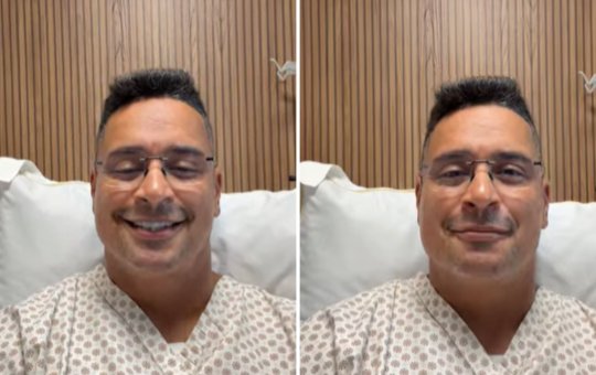 Após ser internado, Xanddy grava vídeo no hospital e tranquiliza fãs