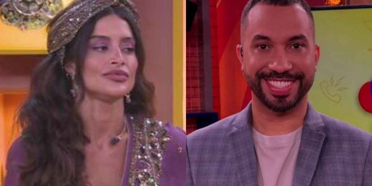 BBB 26: Em entrevista com Gil do Vigor, Aline Campos recebe resposta afiada do ex-BBB