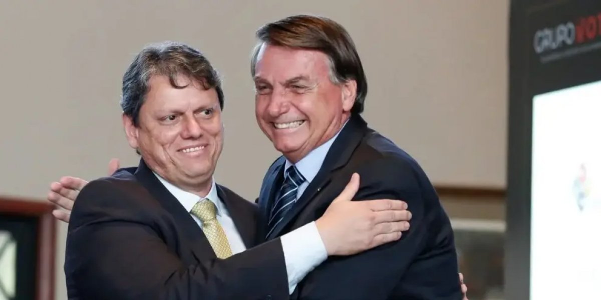 Tarcísio cancela visita a Bolsonaro após fala de Flávio sobre apoio eleitoral