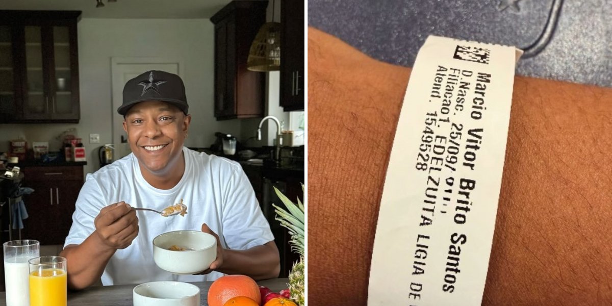 Márcio Victor vai para hospital em Salvador e assusta seguidores