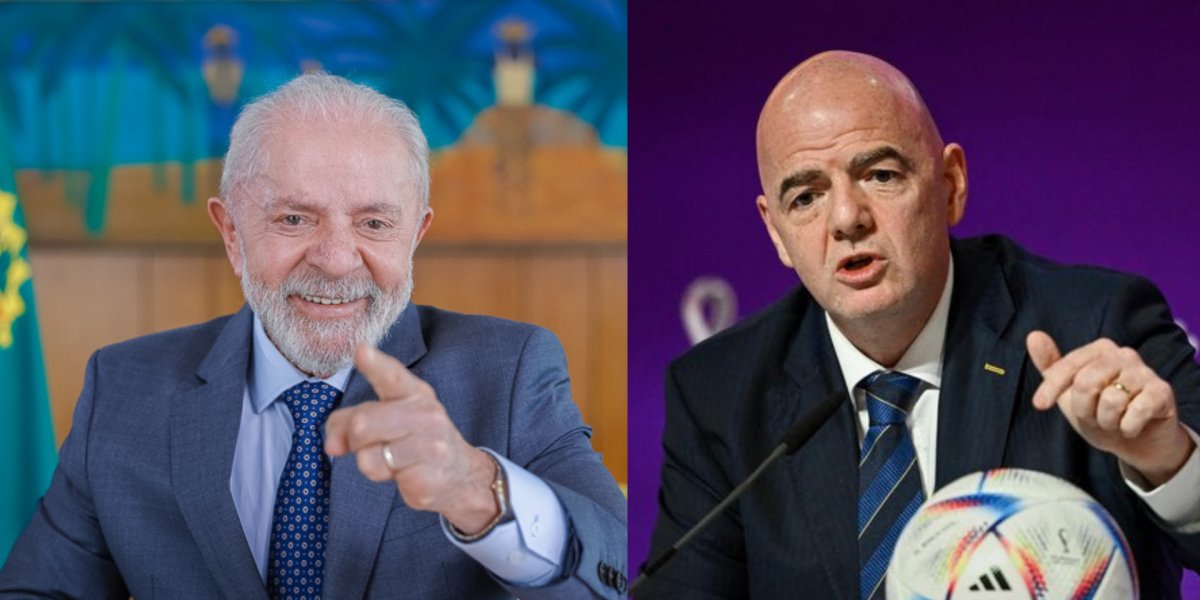 Lula se reúne com presidente da FIFA para sediar a próxima edição da Copa do Mundo de Clubes