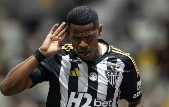 Bahia negocia empréstimo de Júnior Santos com o Atlético-MG