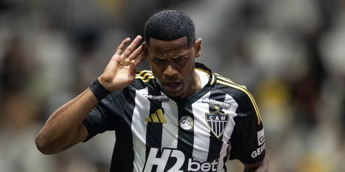Bahia negocia empréstimo de Júnior Santos com o Atlético-MG