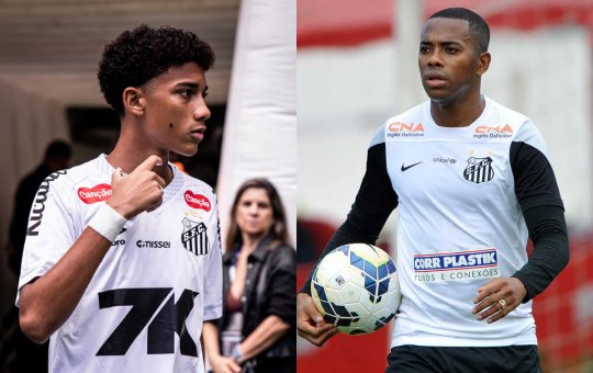Após ser preso por estupro, Robinho recebe mensagem de aniversário do filho: 'Sua história é maior'