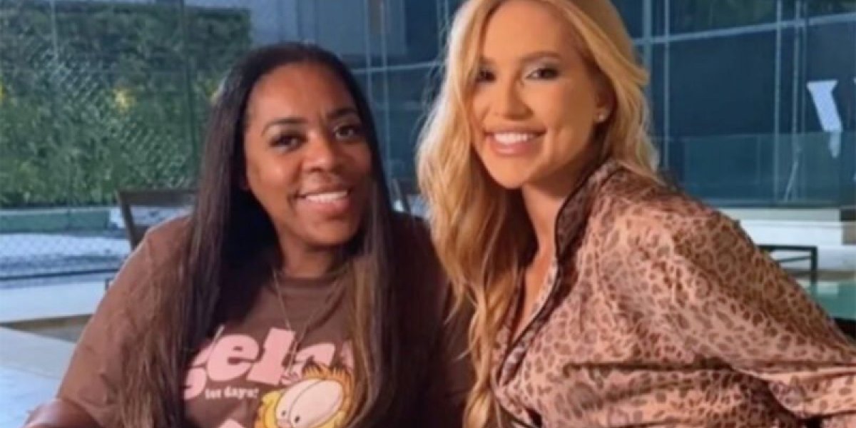 Virginia diverte a web ao mostrar filho chamando mãe de Vini Jr. de “vovó”