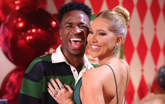 Por meio das redes sociais, Virgínia comemora o teceiro mês de namoro com Vini Jr.: 'Cada vez mais apaixonada'