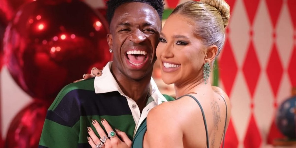 Por meio das redes sociais, Virgínia comemora o teceiro mês de namoro com Vini Jr.: 'Cada vez mais apaixonada'