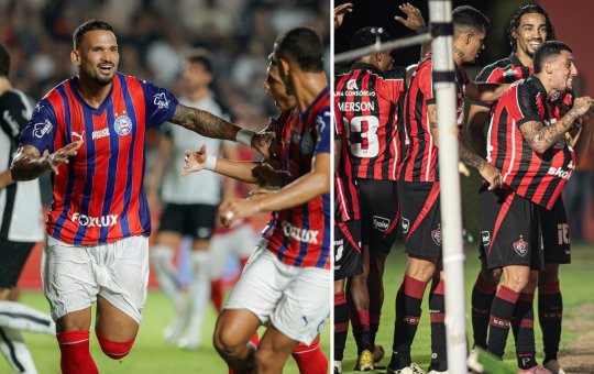 Fim de primeira rodada! Vitória e Bahia estreiam na Série A e figuram no topo da tabela