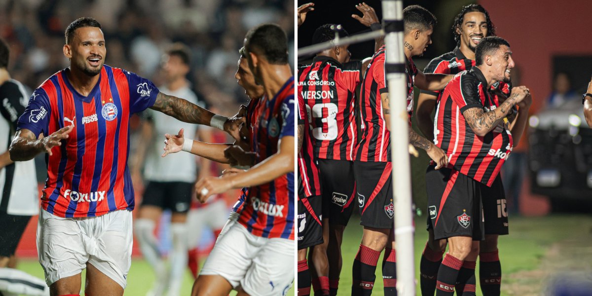 Fim de primeira rodada! Vitória e Bahia estreiam na Série A e figuram no topo da tabela
