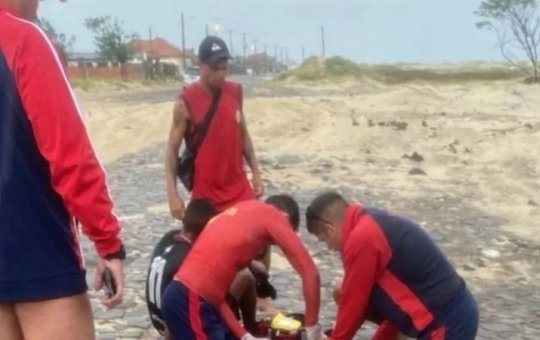 Homem morre após ser atingido por um raio em praia do Rio Grande do Sul