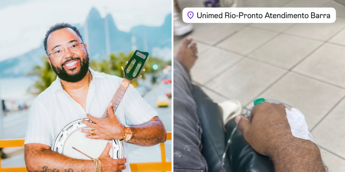 Dudu Nobre é internado no Rio com pneumonia e cancela shows