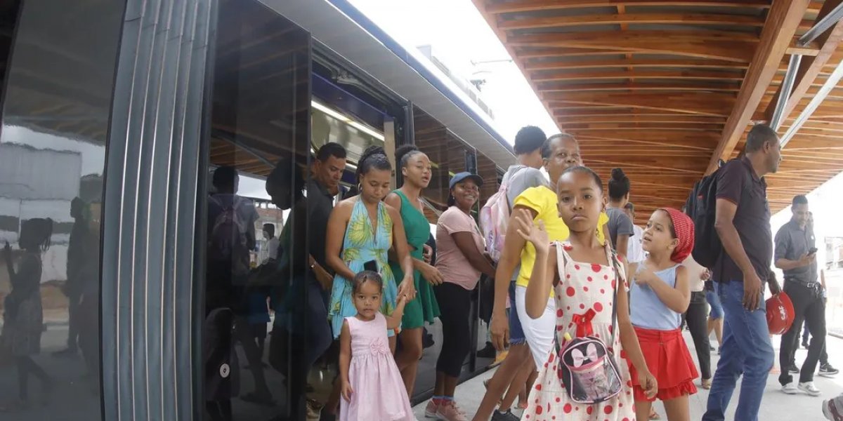 Registro da primeira viagem teste do VLT