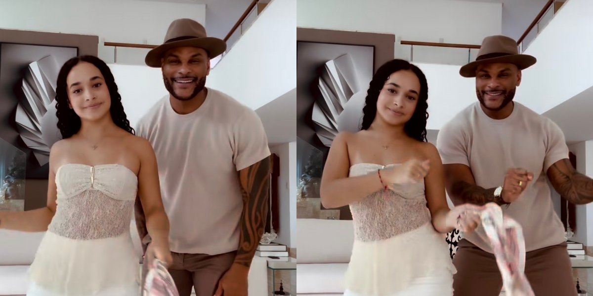 Tony Salles encanta fãs ao dançar “Panamera” com a filha Giullia