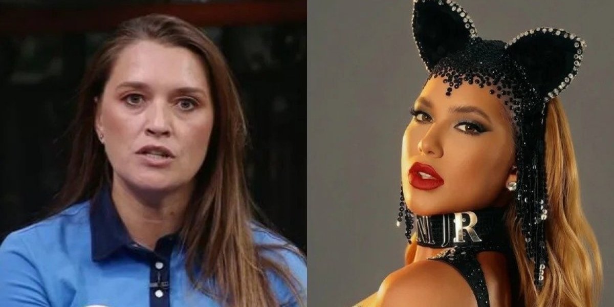 Comentarista da Globo critica look de Virginia Fonseca com nome de Vini Jr: "Desserviço"