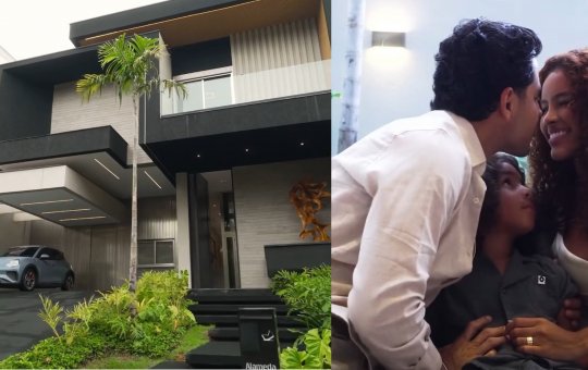 Sthe Matos apresenta nova mansão em São Paulo e oficializa mudança da família