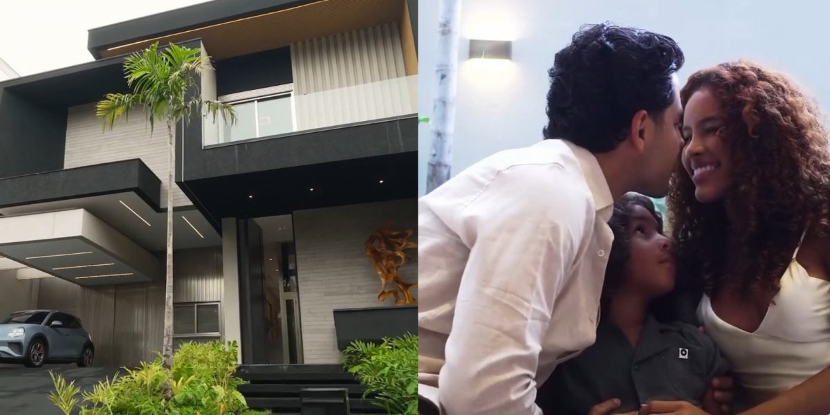 Sthe Matos apresenta nova mansão em São Paulo e oficializa mudança da família