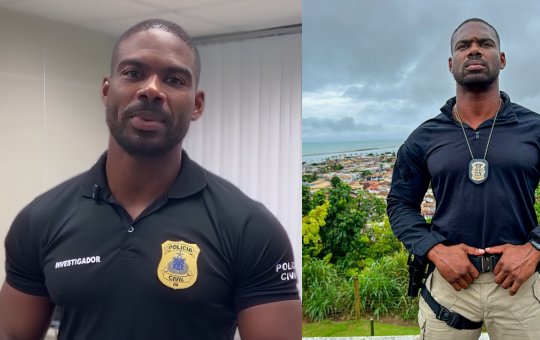 Vídeo da Polícia Civil da Bahia viraliza nas redes pela beleza do investigador