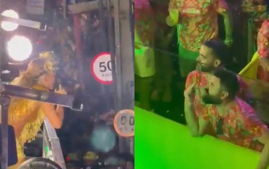 Claudia Leitte é hostilizada com xingamentos e gestos obscenos durante apresentação em João Pessoa