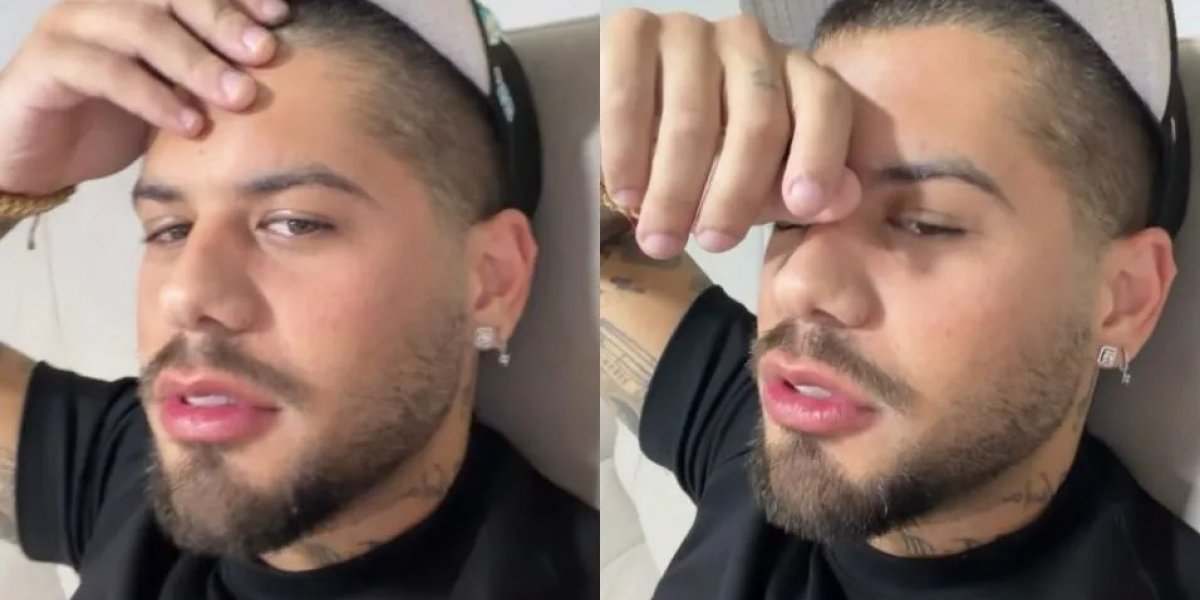 Zé Felipe relata surpresa após explosão de vaso sanitário em sua mansão: “Nunca vi isso”