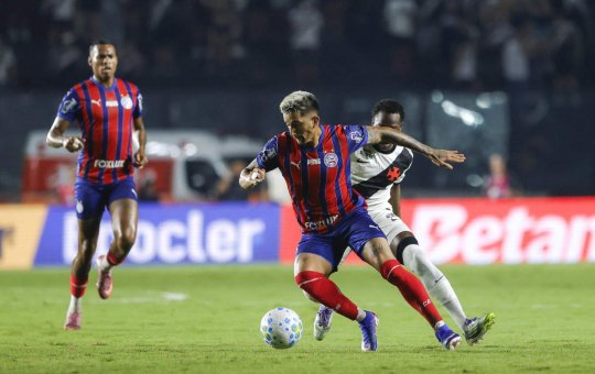 Bahia vence o Vasco em São Januário e conquista triunfo antes de pausa no brasileirão