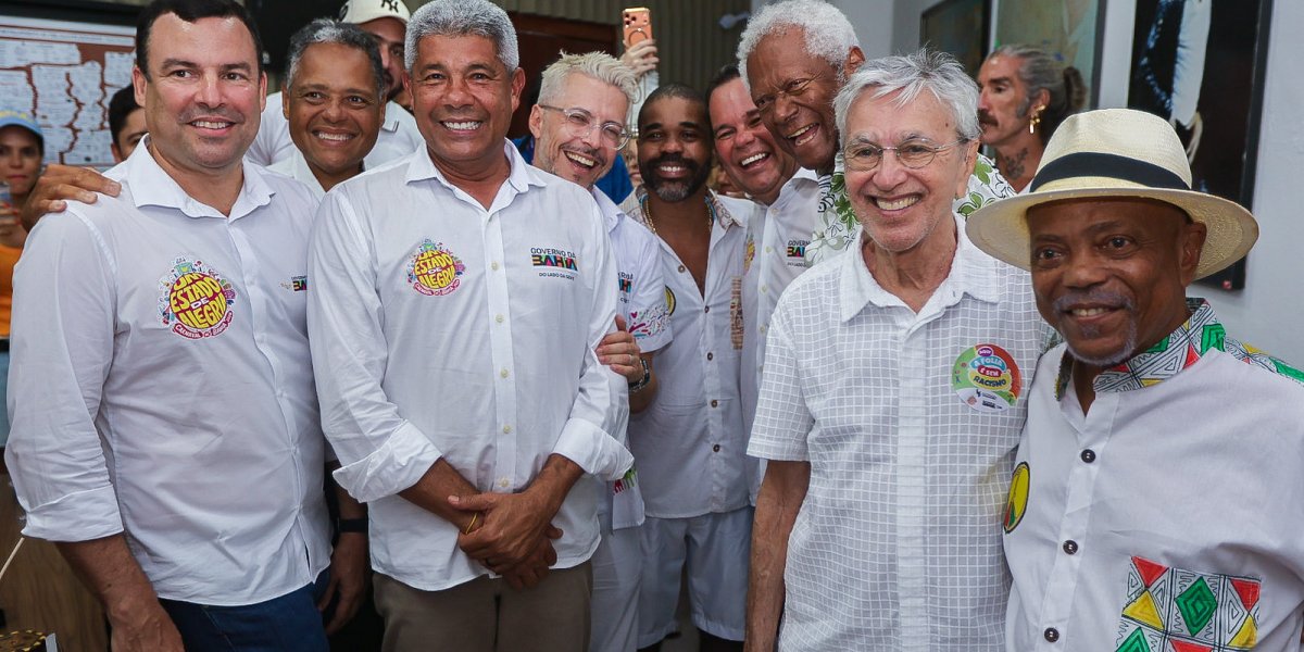 Jerônimo Rodrigues e personalidades do Governo da Bahia