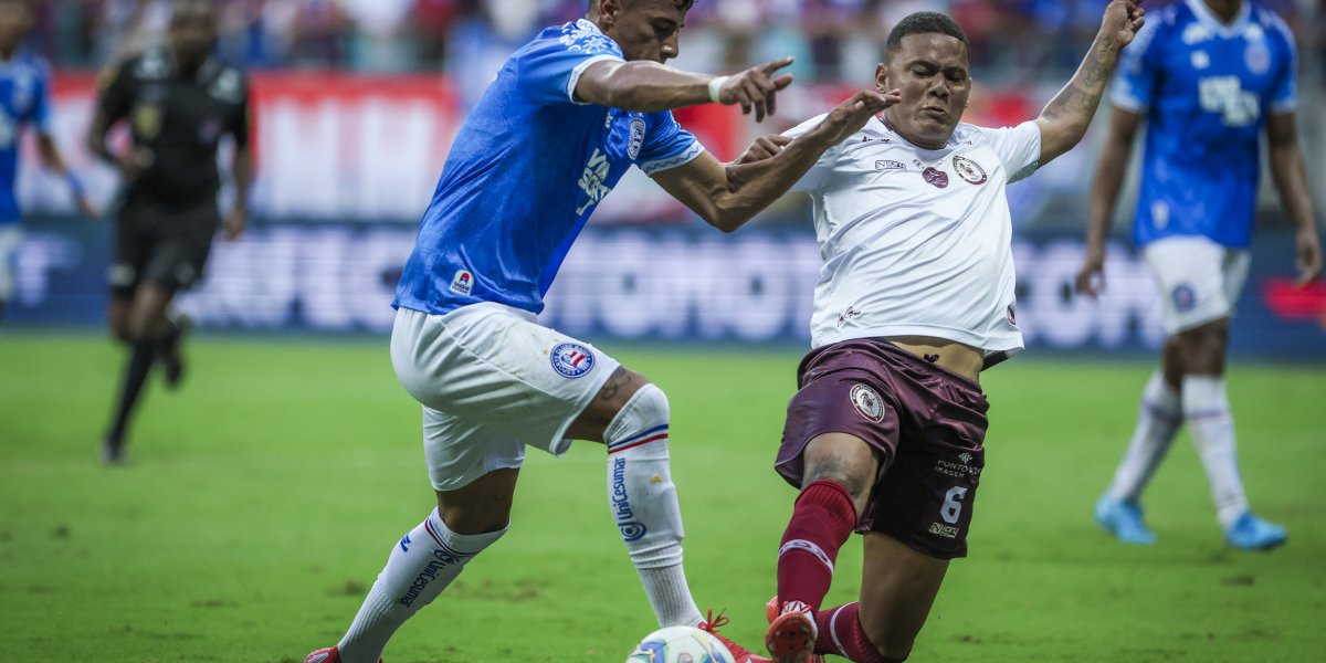 Última partida entre Bahia e Jacuipense na Arena Fonte Nova