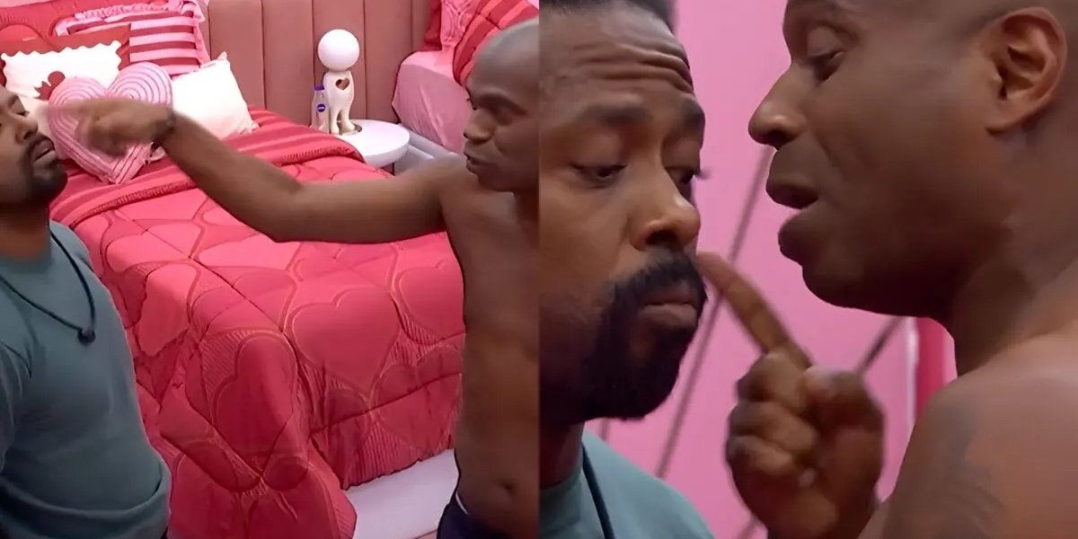 BBB 26: Edilson empurra Boneco em discussão e levanta possibilidade de expulsão