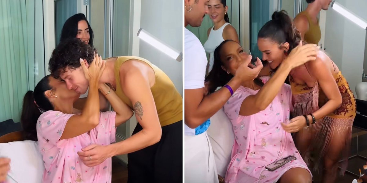 Ivete Sangalo encontra Bruna Marquezine e Shawn Mendes antes de estreia no Carnaval de Salvador