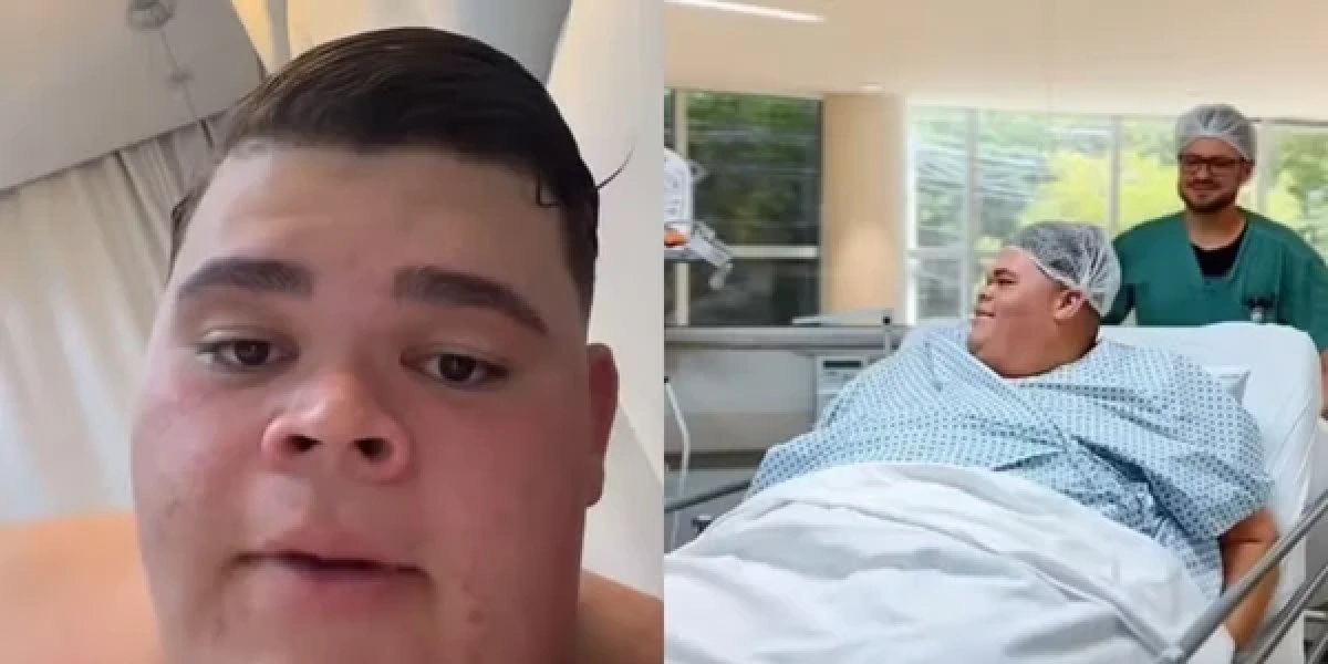Gordão da XJ atualiza estado de saúde após cirurgia e relata infecção pós-operatória