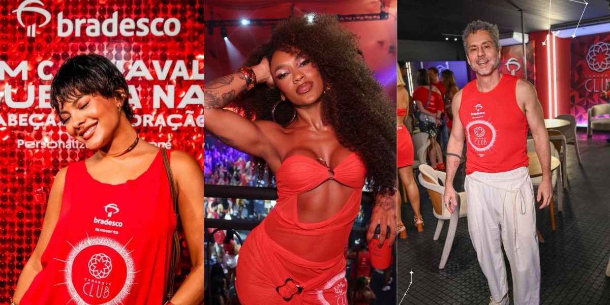 Camarote Club celebra terceira noite de Carnaval com presença de celebridades