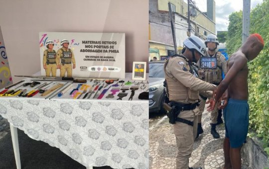 Mais de 5 mil itens apreendidos e 5 foragidos presos no Carnaval de Salvador